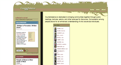 Desktop Screenshot of counterbalancearts.org